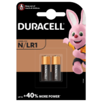 Duracell-specialiserede alkaliske N-batterier i en 2 stk pakning