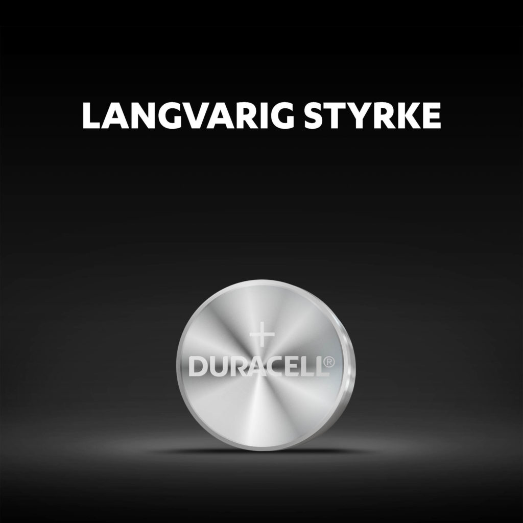 duracell 1620 langvarig lithiummønt