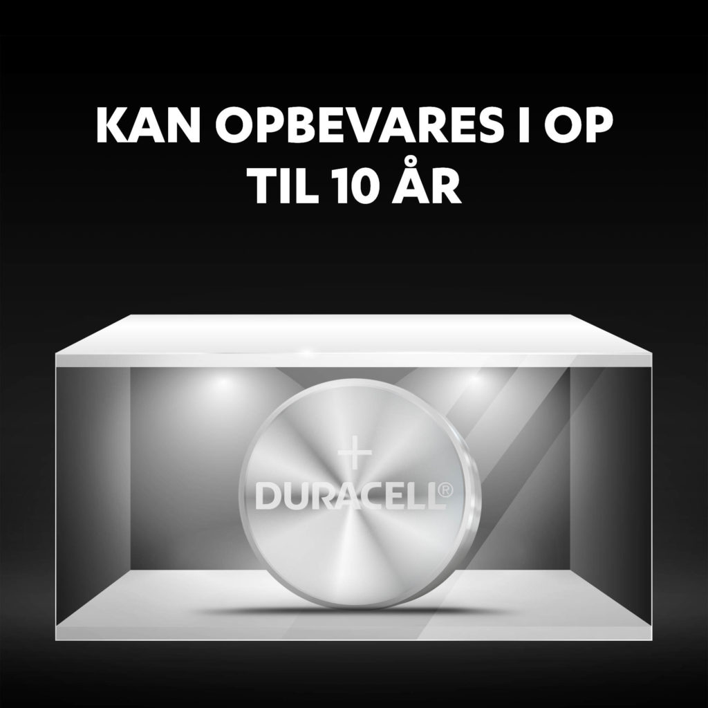 Ikoner til forskellige typer enheder og gadgets, hvor Duracell-batterier kan bruges.
