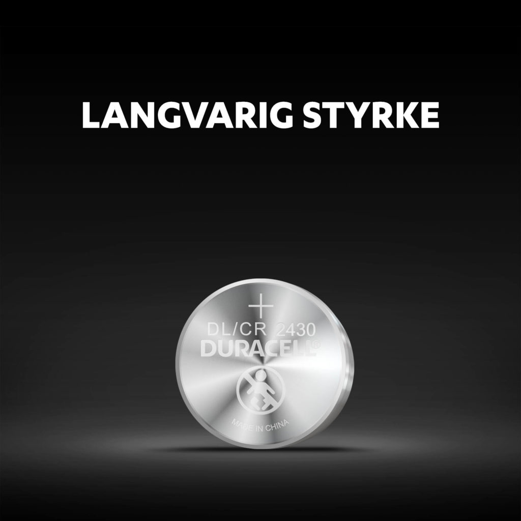 duracell 1620 langvarig lithiummønt