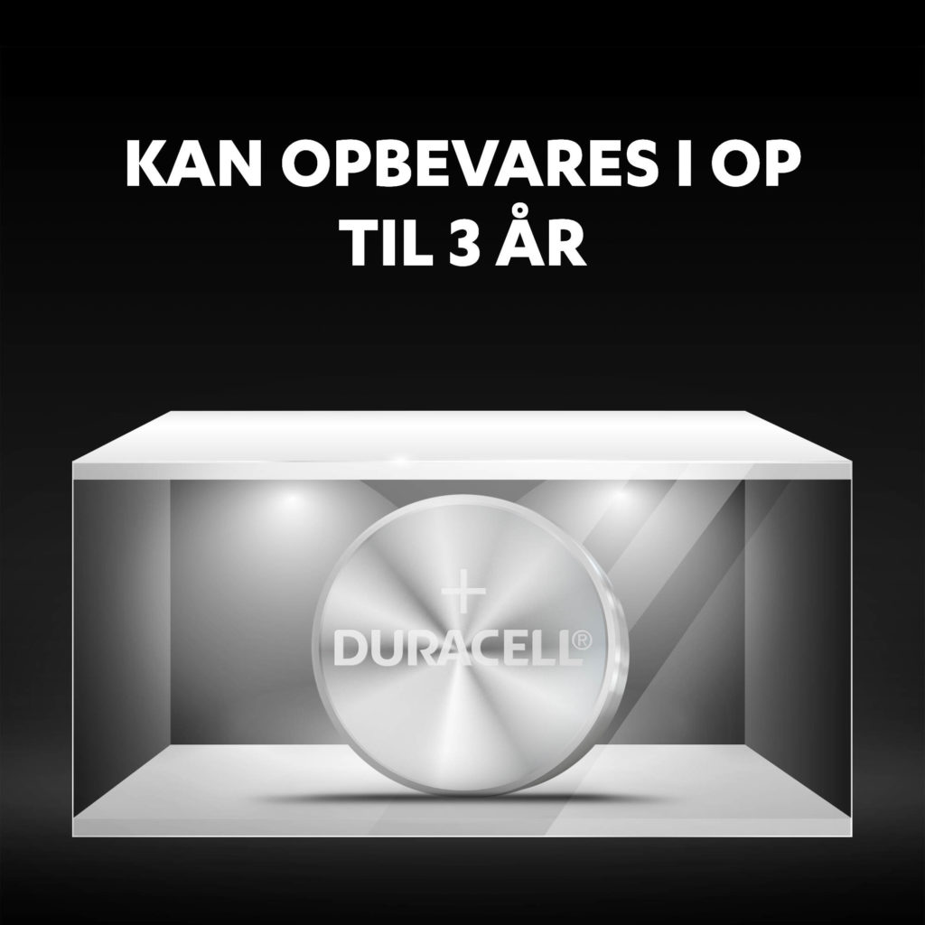 Ikoner til forskellige typer enheder og gadgets, hvor Duracell-batterier kan bruges.