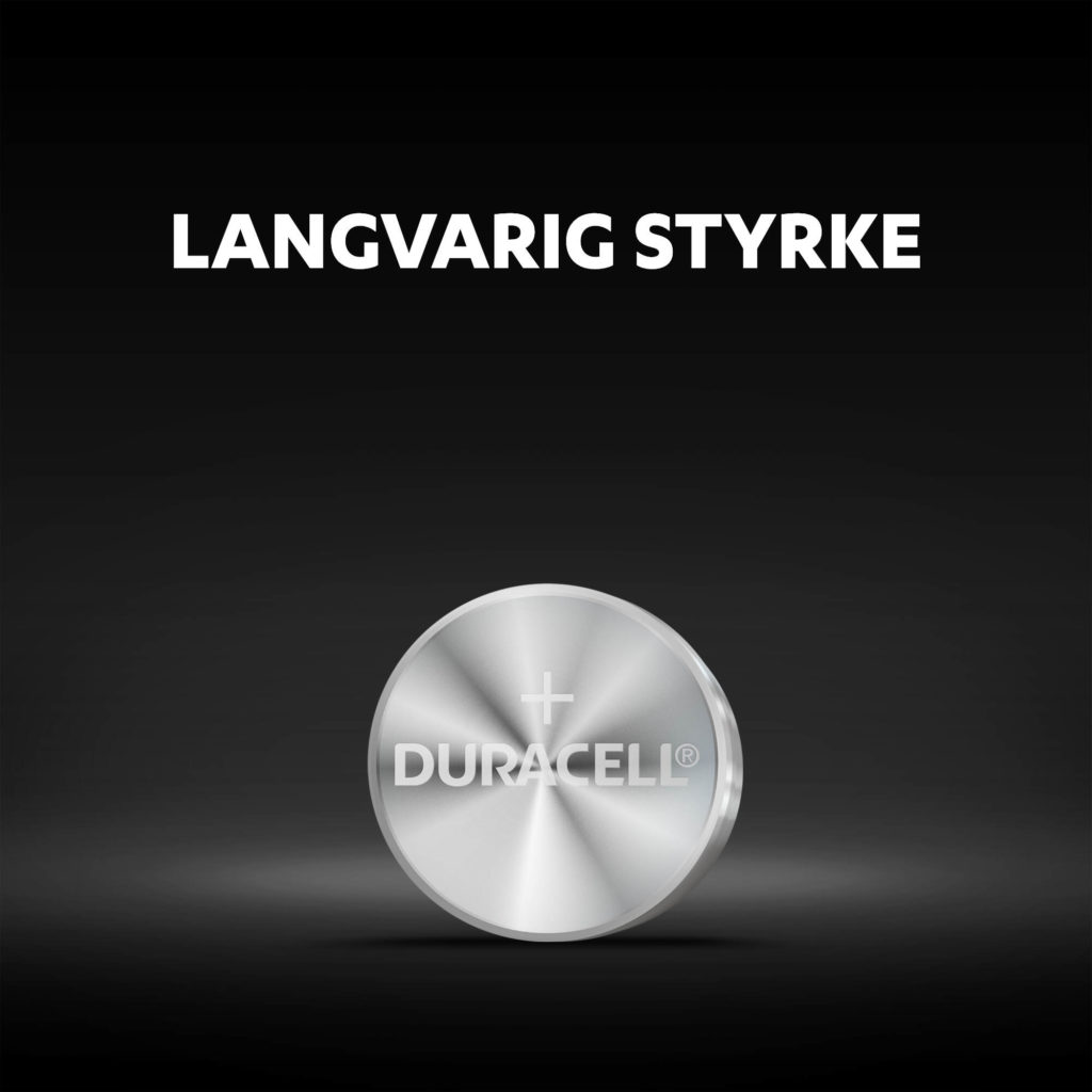 Ikoner til forskellige typer enheder og gadgets, hvor Duracell-batterier kan bruges.