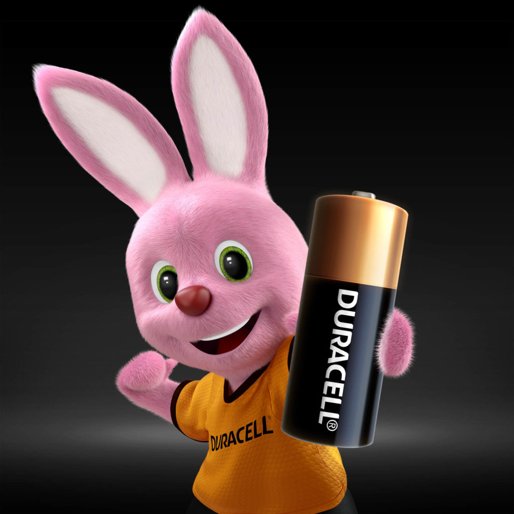 Bunny introducerer Duracell specialitet alkalisk N-batteri